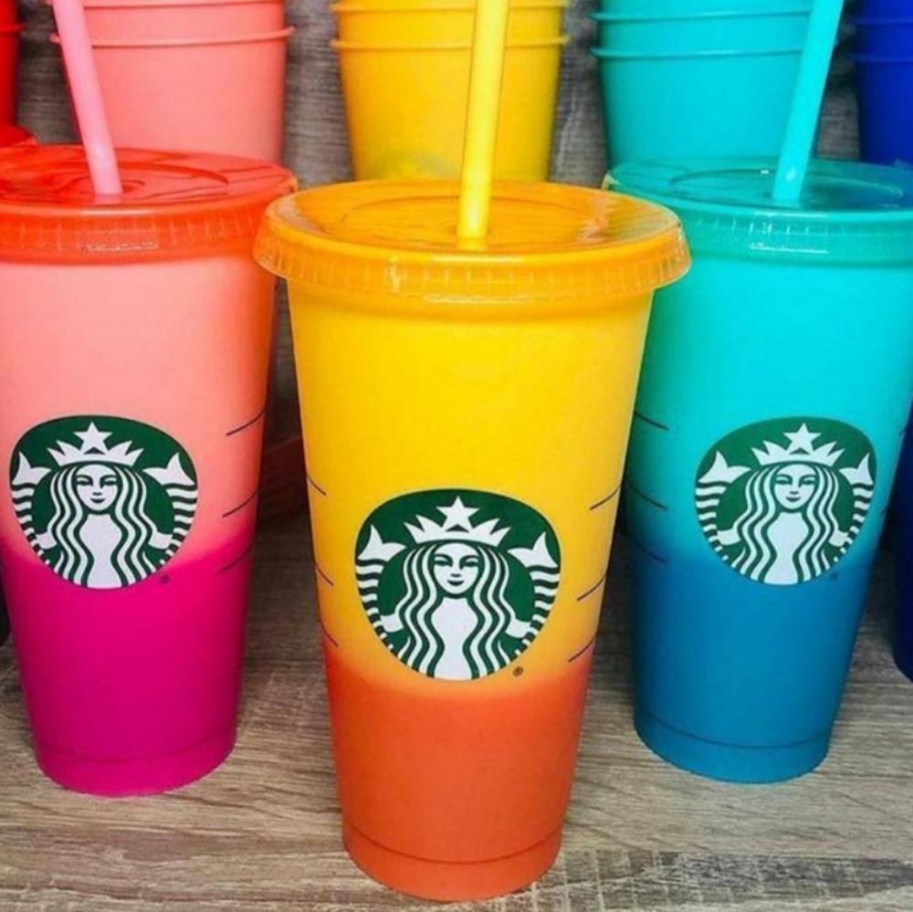 Starbucks Rare Color Changing Cups